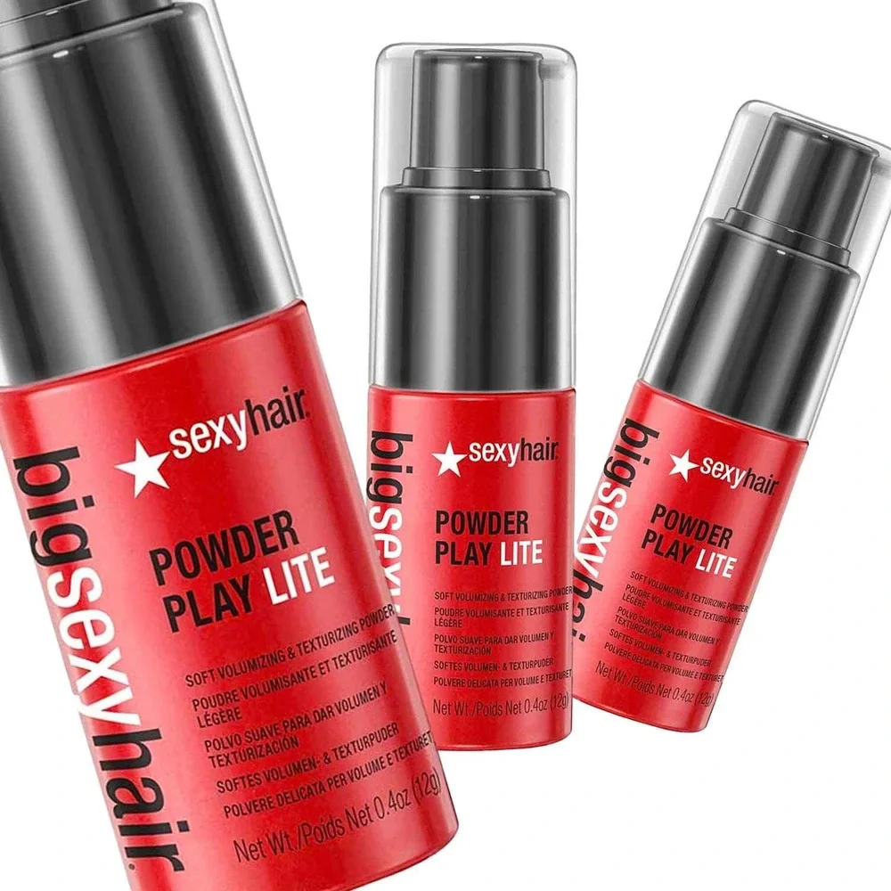 2 Pack Sexy Hair Big Powder Play Lite Soft Volumizing & Texturizing Powder .4 oz - Picture 2 of 2